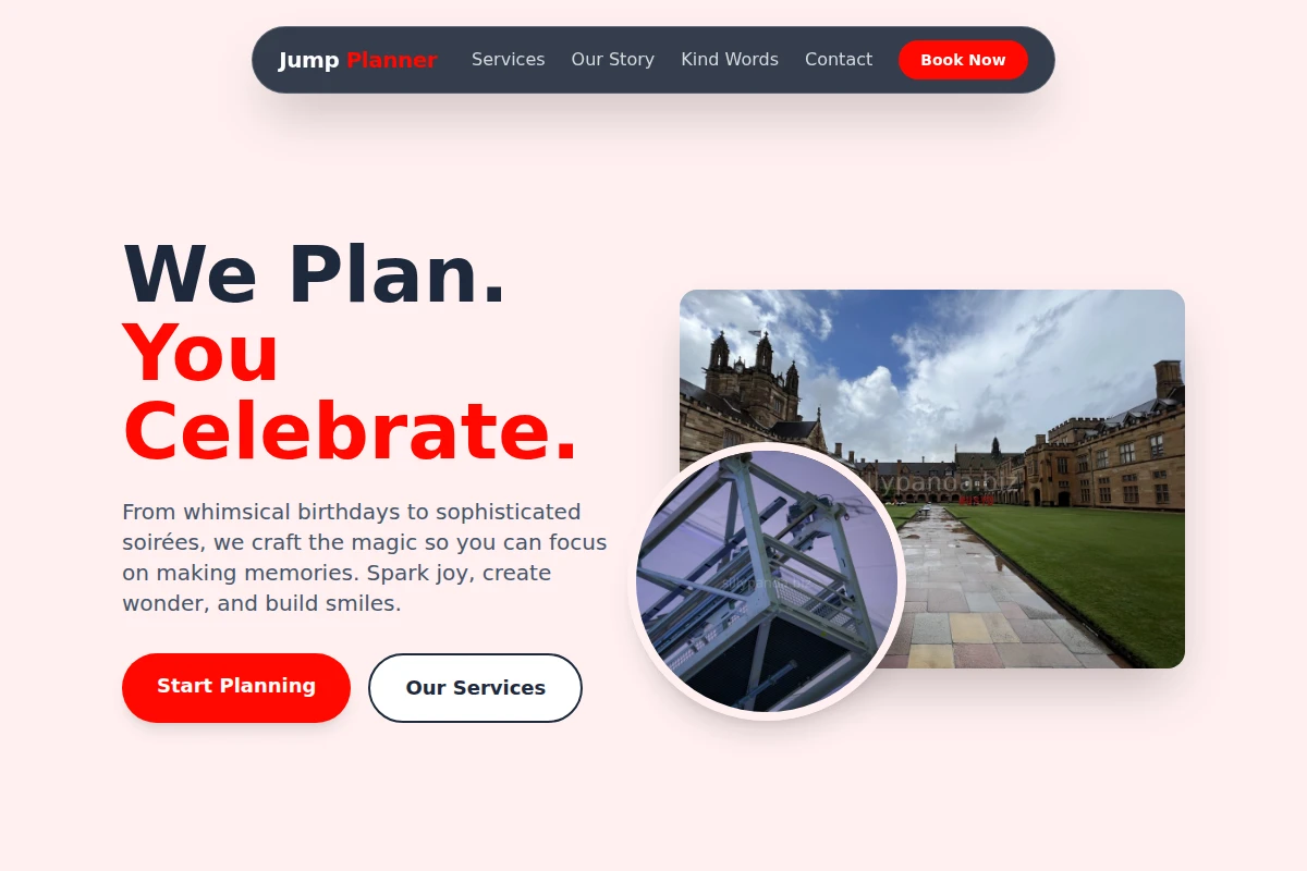Jump Party Planner